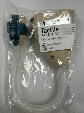 Tactile Medical PD08 U Entry Y Connector Dialysis Transfer Set New Sealed